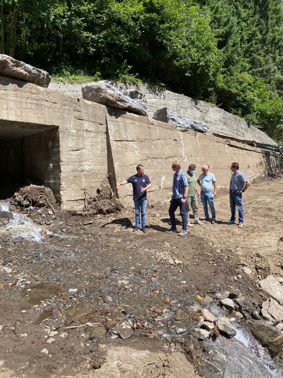 L’assessore regionale alla Protezione Civile nel Vco per la conta dei danni post nubifragio