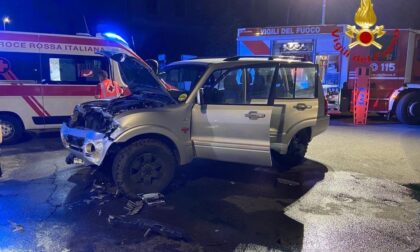 Violento incidente tra viale Roma e corso XXIII Marzo a Novara