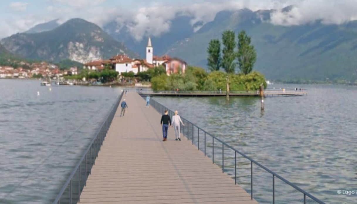 Ambientalisti dicono “No” alla passerella tra le isole del lago Maggiore