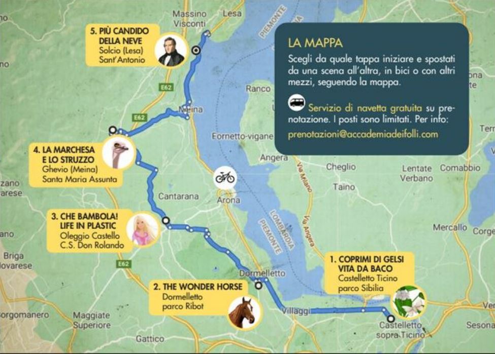 Percorso teatrale per l’ambiente: lo spettacolo diffuso sul territorio (e tra gli atti ci si sposta in bicicletta)