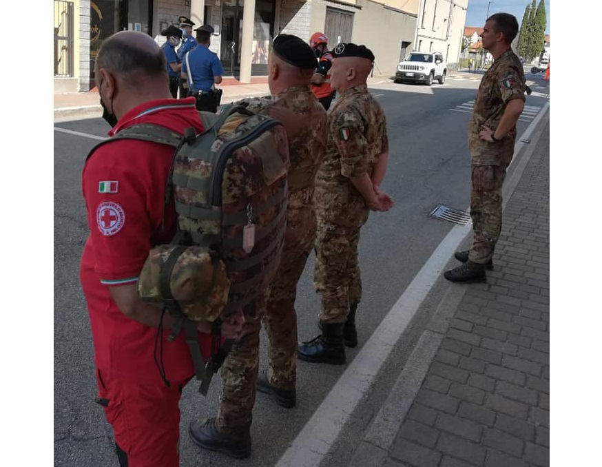 Bellinzago trovato ordigno bellico: operazioni di bonifica in corso