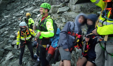 Dodici scout dispersi in montagna: salvati dal Soccorso alpino