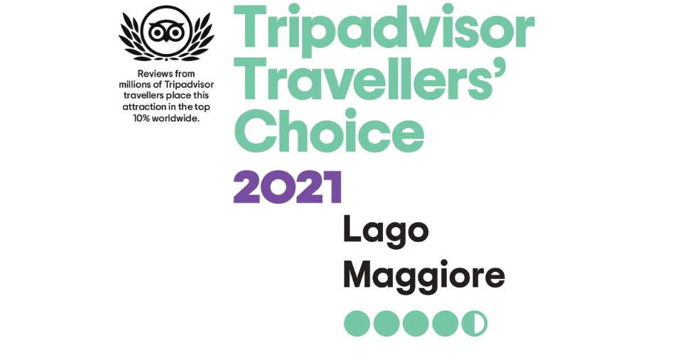 Il Lago Maggiore riceve il premio Tripadvisor Travelers’ Choice Award 2021