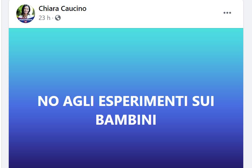 L’assessore regionale Chiara Caucino nella bufera per un post su Facebook