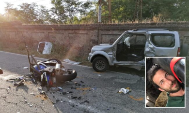 Gabriele morto in un incidente stradale come il fratello 12 anni prima