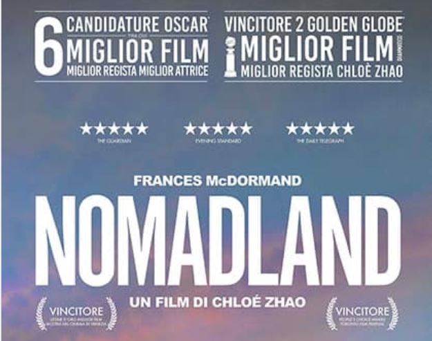 Cineforum Castelletto: questa sera in proiezione Nomadland