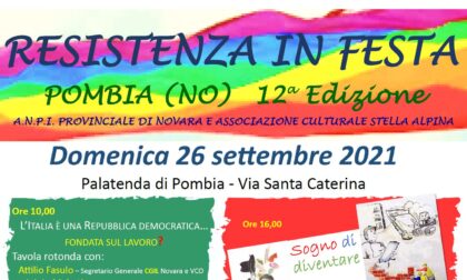 Domani a Pombia torna Resistenza in festa: il tema della rassegna sarà il lavoro