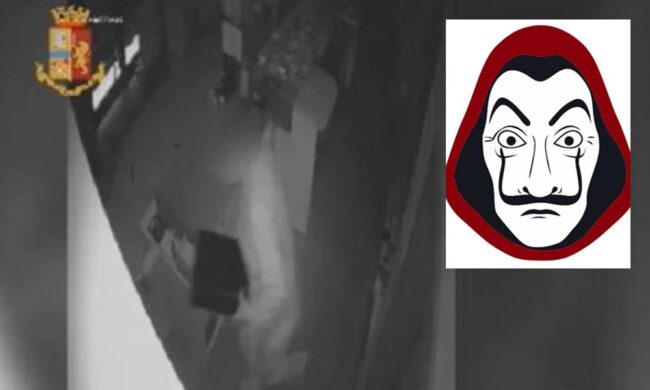 Ladro fan della “Casa di carta” tradito dalla felpa con Dalì
