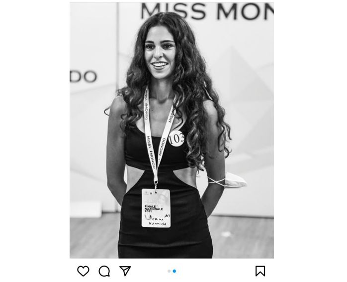 L’aronese Erika Mattina tra le finaliste di Miss Mondo Italia
