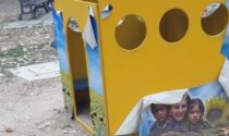 Vandali al Parco dei Bambini di Novara sui giochi forniti da Casa Alessia