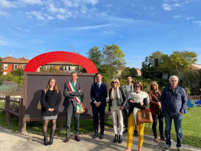Arona inaugurato il Parco Insieme