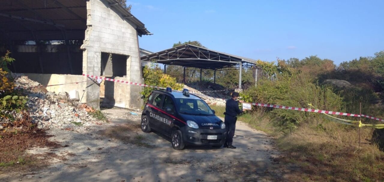 Discarica abusiva sequestrata a Borgo Ticino