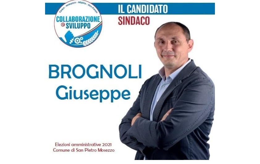 E’ Giuseppe Brognoli il nuovo sindaco di San Pietro Mosezzo