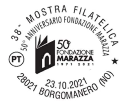 A Borgomanero sabato 23 alla Marazza apre un ufficio postale distaccato per l’annullo filatelico