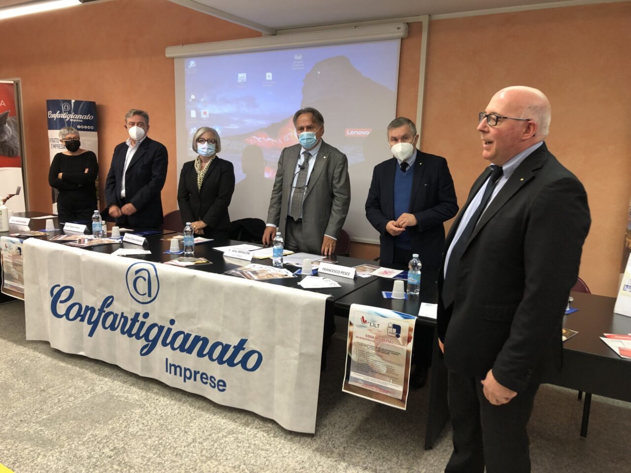 Confartigianato attivissima sul fronte del sociale al Castelli e con la Lilt