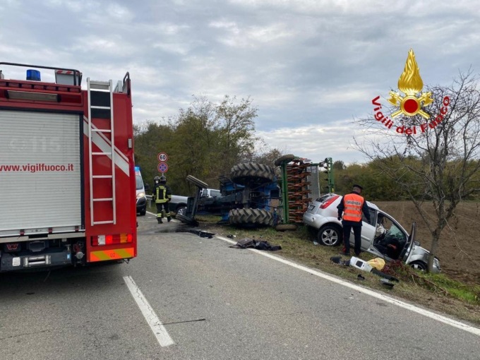 Incidente a Carpignano: due i feriti
