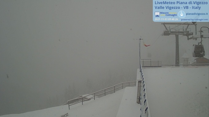 Arriva la prima neve: Riale apre tutta la pista di fondo
