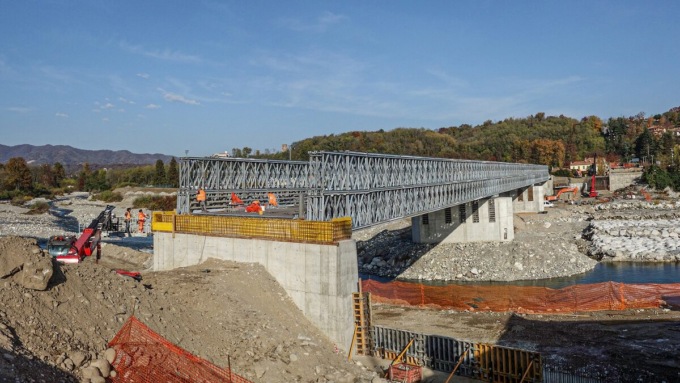 Anas conferma: il ponte Romagnano apre lunedì 22