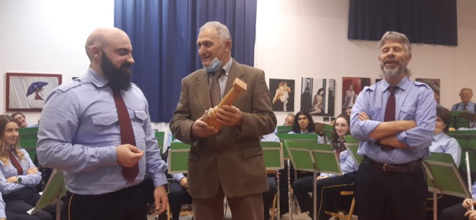 Banda di Castelletto premia Andrea Di Stefano con la Colonna dell’anno