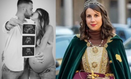 La principessa del carnevale novarese dà alla luce 3 gemelline