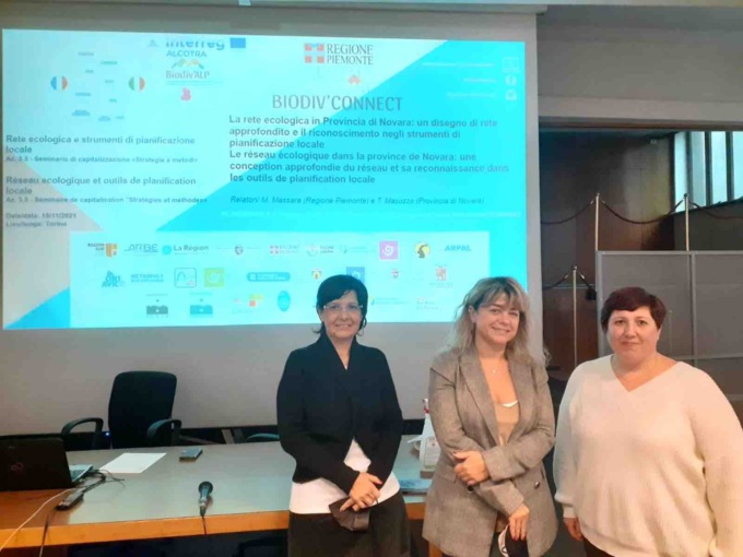 Reti ecologiche e biodiversità: la Provincia partecipa a un incontro a Torino