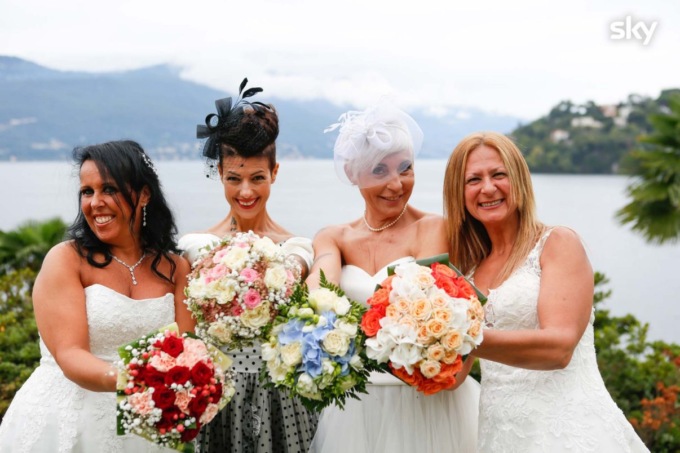 A Quattro Matrimoni su Sky una coppia di Fontaneto