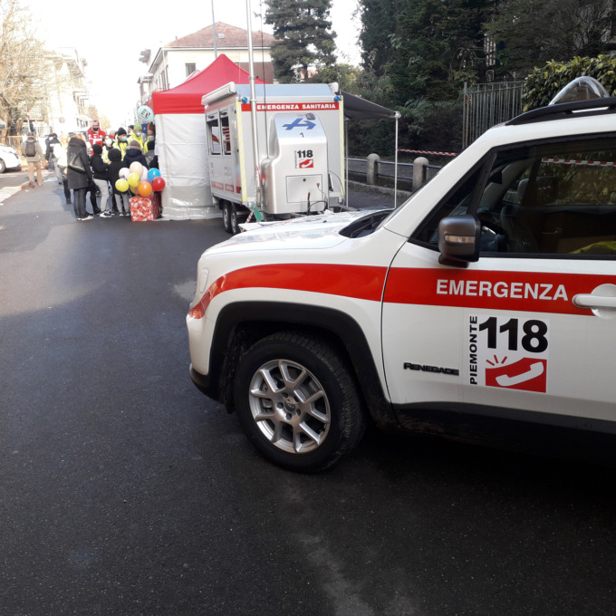“La strada si fa scuola” a Sant’Agabio.. con il 118