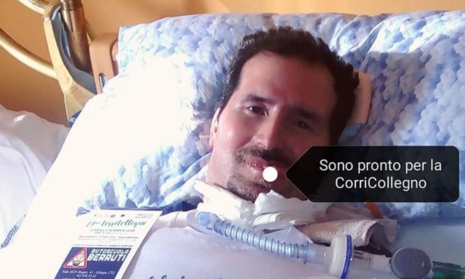 Addio a Maurizio vinto dalla Sla a 50 anni, scriveva usando i suoi occhi