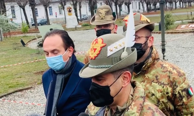 Figliuolo a Torino: “Bene vaccinazioni, Piemonte tre punti sopra la media nazionale”