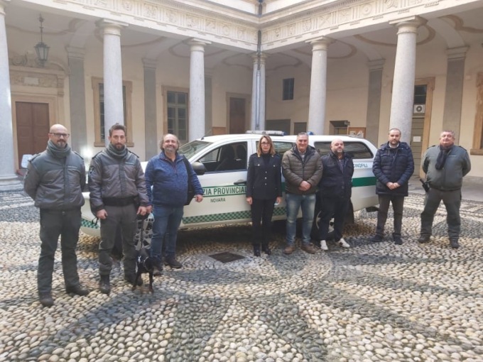 Cani per la ricerca dei cinghiali: gli agenti provinciali superano l’esame