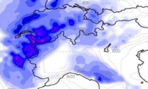 Neve sull’alto novarese e sul Mottarone questa sera