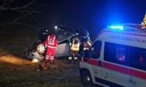 Incidente a Castelletto: due i feriti, uno incastrato nelle lamiere