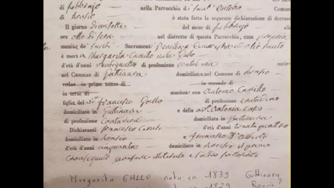 Famiglia francese cerca parenti a Gattinara. Una storia iniziata ripulendo il solaio