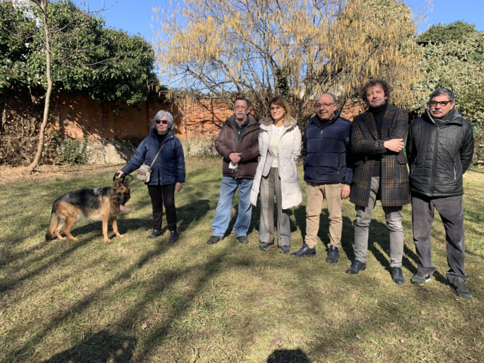 Inaugurata nuova area sgambamento cani a Sant’Agabio