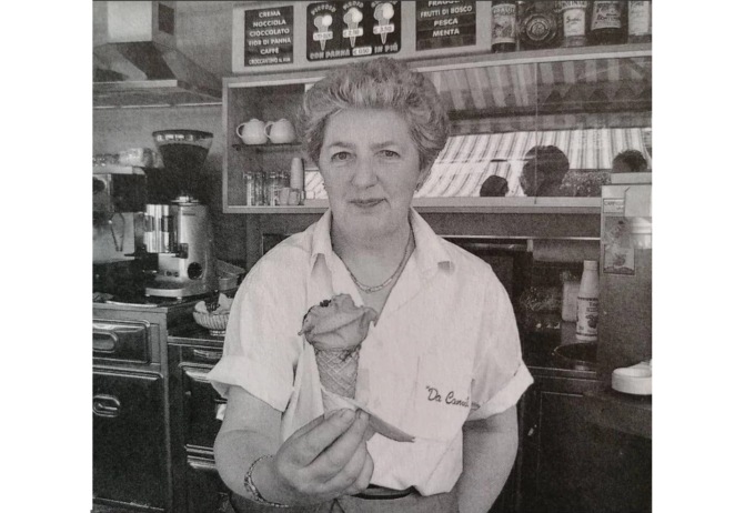 Arona saluta Maria Angela Bertolotti, storica gelataia “Da Camillo”