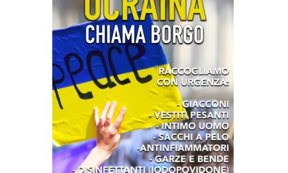 Ucraina chiama Borgomanero risponde: al via la raccolta di prodotti utili alla popolazione