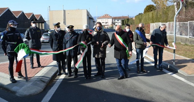 A Borgomanero inaugurata via Vittime delle Foibe