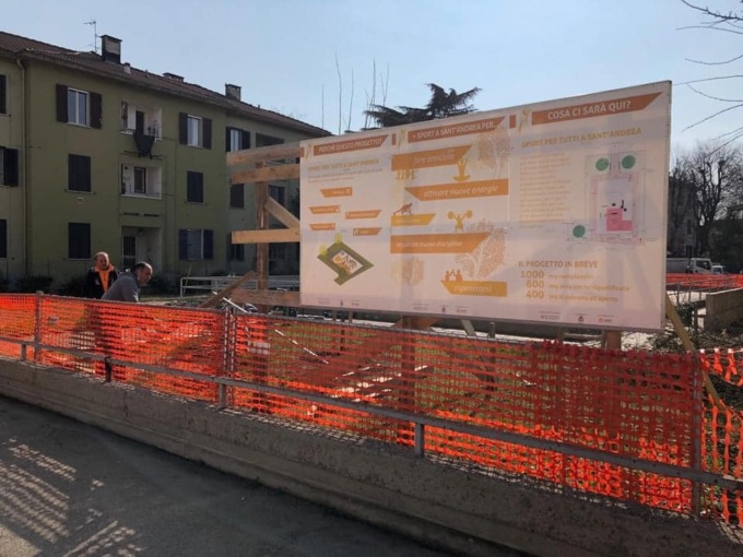 Novara iniziati i lavori di sistemazione a Sant’Andrea