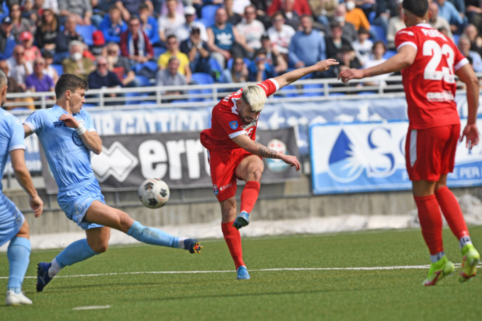 Il Novara Fc crolla in casa sotto i colpi della Sanremese