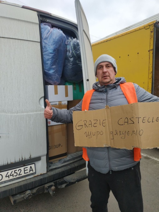 Aiuti per l’Ucraina: Castelletto invia il primo carico e prepara il secondo