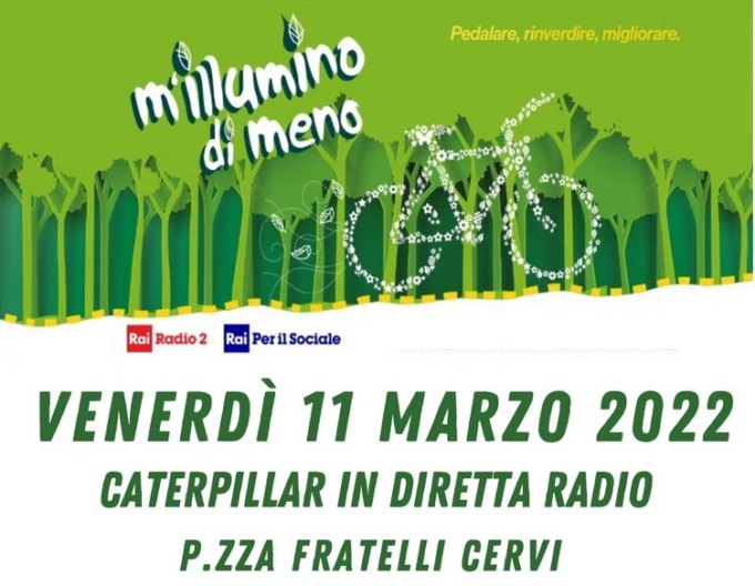 M’illumino di meno torna a Castelletto venerdì 11