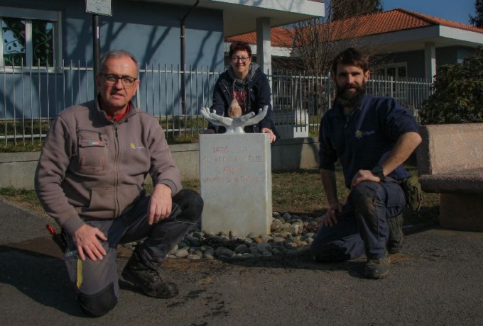 A San Marco rinnovato il monumento al donatore Avis
