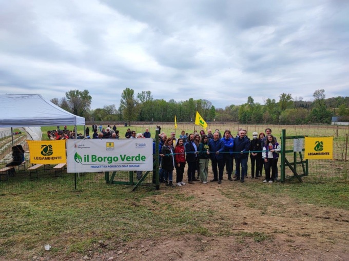 Borgomanero ha inaugurato nella giornata della Terra il “Borgo Verde”