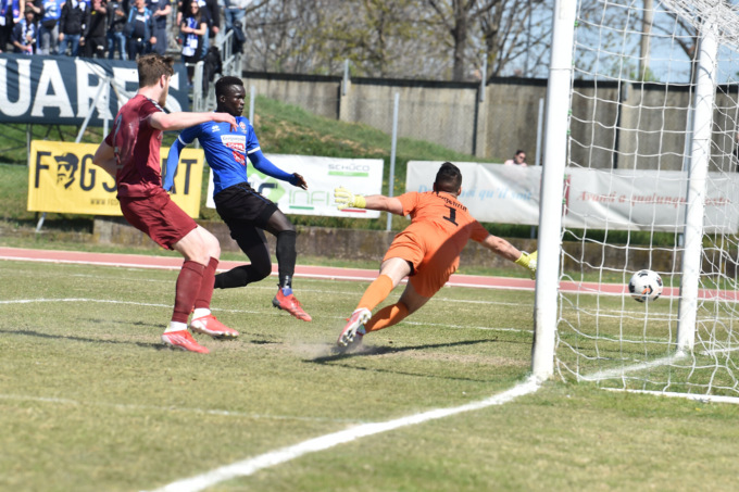 Il Novara Fc vince di misura a Saluzzo