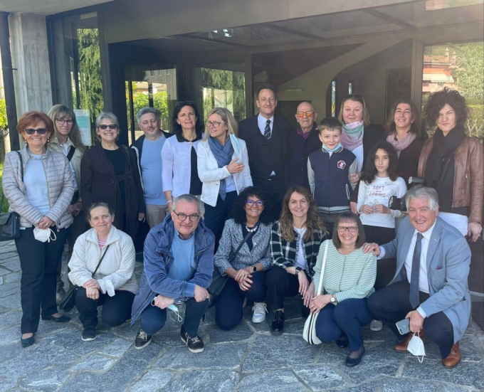 Arona: la reunion del coro di San Luigi