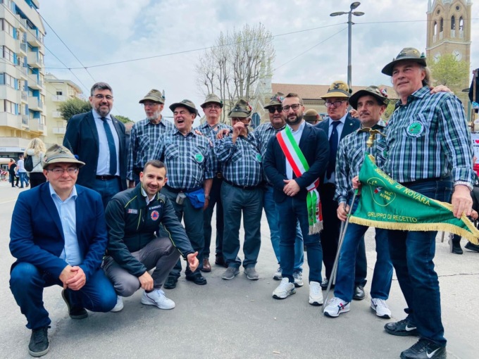 Il gruppo novarese all’Adunata Nazionale degli Alpini