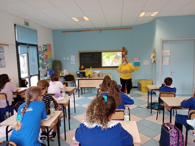Coldiretti nelle scuole del Novarese per parlare di corretti stili di vita