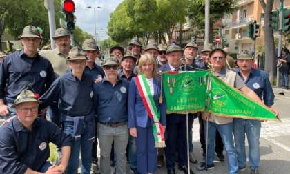 Anche Gozzano al fianco degli Alpini all'adunata nazionale di Rimini