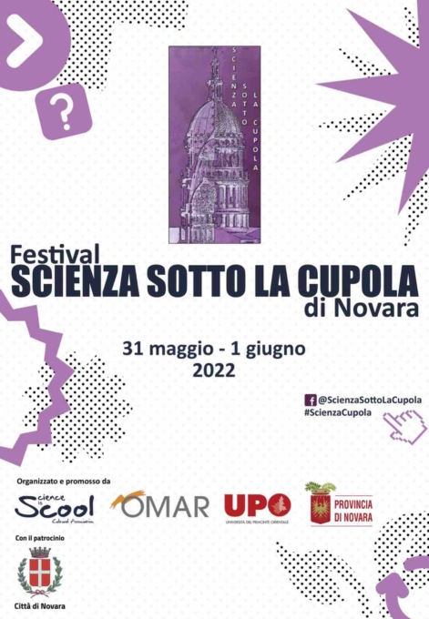 Scienza sotto la cupola termina il 1° giugno all’Arengo del Broletto