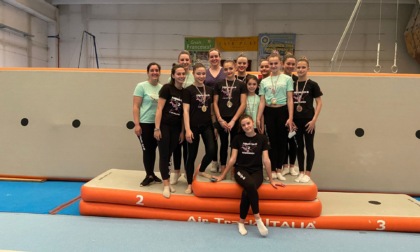 A Mortara le atlete della FUNtastic Gym si confermano campionesse italiane di ginnastica acrobatica